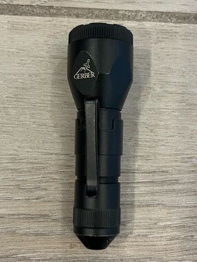 Gerber Recon-M-II Black LED Clip-On Waterproof Multicolor Flashlight